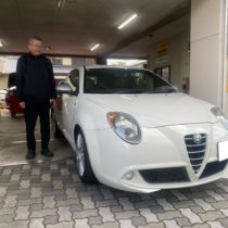 アルファロメオMITO QV お買い上げありがとうございます